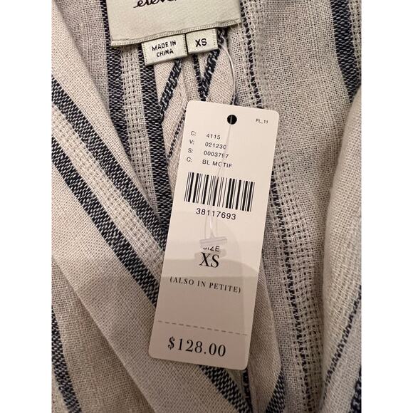 NEW Elevenses Anthropologie Women's Minaret Linen Blend Sleeveless Vest XS - Picture 5 of 9